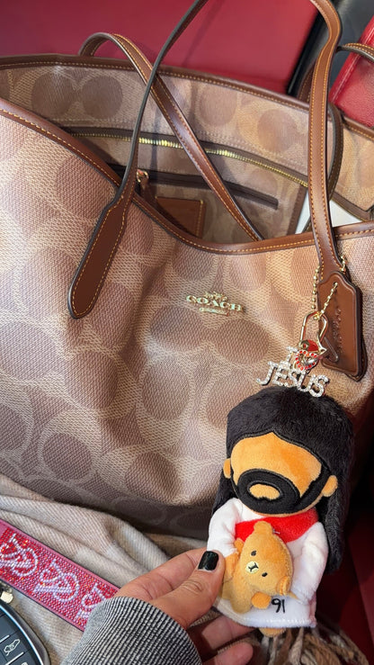 Jesus is with me™ Purse & Keychain Charm