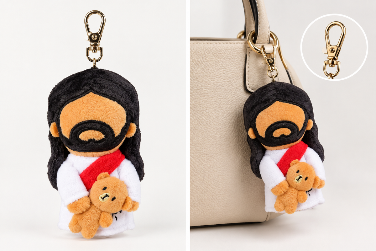 Jesus is with me™ Purse & Keychain Charm